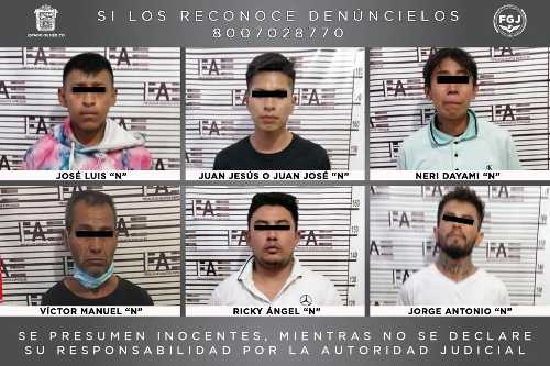 Video: Ocho detenidos en Villa del Carbón, podrían ser homicidas de familia en Tultepec